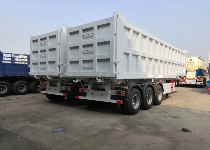 Exploitation et construction à grande vitesse 25-45 CBM de Tipper Semi Trailer Truck For