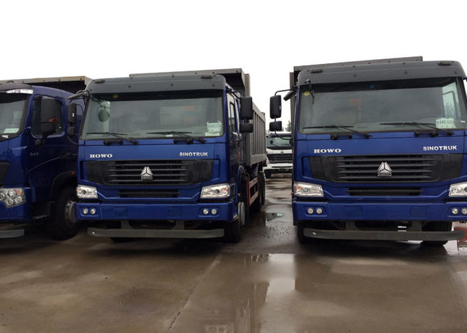 10 moteur de la capacité WD615.47 371HP de Tipper Dump Truck High Loading de roues