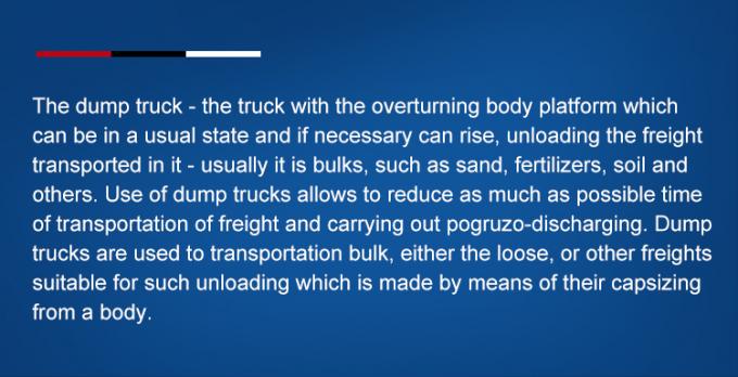 Camion à benne basculante de Sinotruk 6x4 avec la plate-forme de corps de renversement