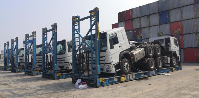 Camion à benne basculante de Sinotruk 6x4 avec la plate-forme de corps de renversement