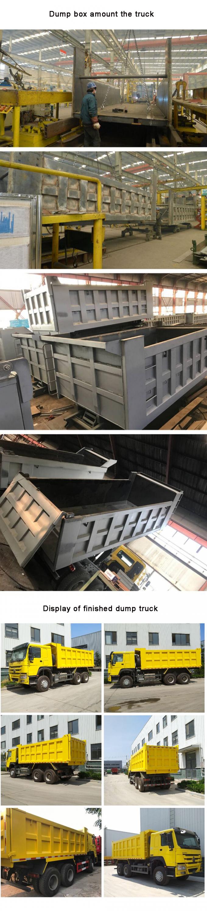 HOWO utilisé de l'Ethiopie des prix de Sinotruk sino et nouveau 6x4 16 20 roue Tipper Truck Mining Dump Truck du mètre cube 10 à vendre