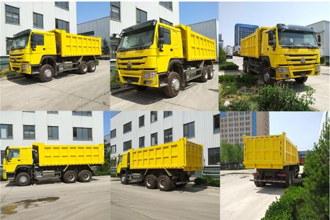 La Chine 10 nouveaux mètres cubes Sinotruk HOWO Tipper Dump Truck For Sale des prix 371HP 20 de camion de déchargeur de roue