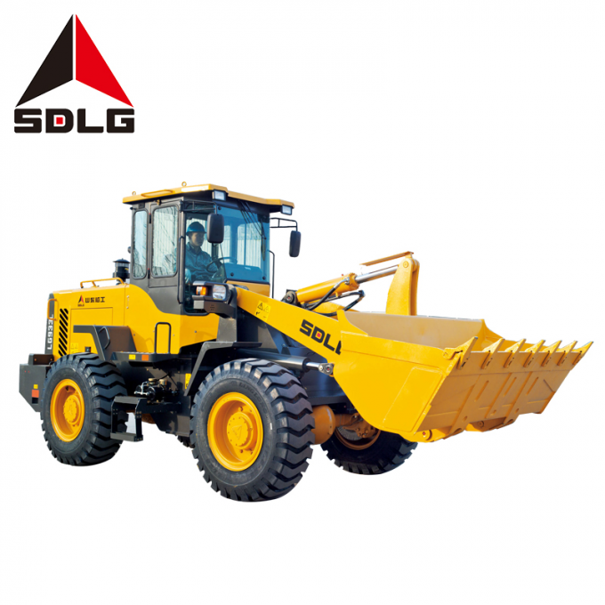Seau 3 Ton Payload Wheel Loader des machines de déplacement de terre de Sdlg LG933L 1.8m3