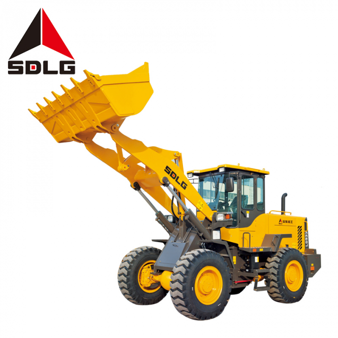Seau 3 Ton Payload Wheel Loader des machines de déplacement de terre de Sdlg LG933L 1.8m3