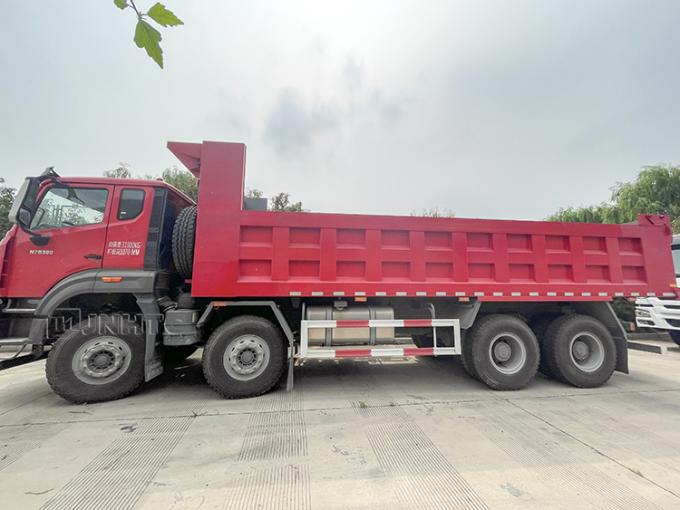 Conteneur de 3 weheels des axes 12 50 tonnes de Van Semi Trailer résistant 1