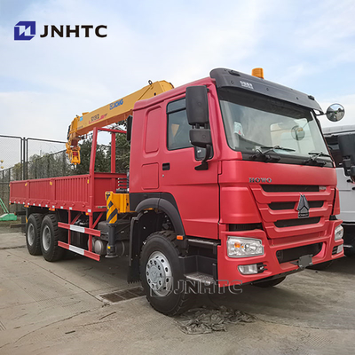 Howo 6x4 camion à grue à bras droit 10 roues 340 chevaux