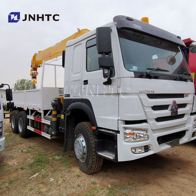 Nouveau HOWO 8 tonnes 12 tonnes Téléscopic Boom Truck Crane Truck Crane monté Hydraulique