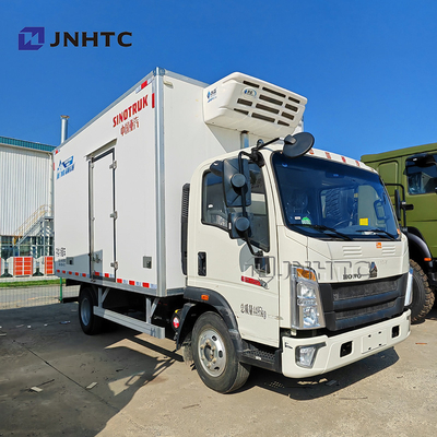 Nouveau camion réfrigérateur HOWO 4x2 camion de nourriture légère camions réfrigérateurs