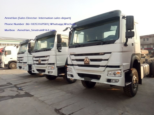 10 cabine de l'euro 2 LHD 6X4 336HP HW76 de châssis de camion de cargaison des pneus SINOTRUK HOWO