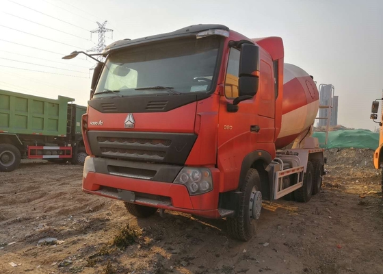 Le camion résistant 10 de mélangeur de ciment de HOWO roule la norme de l'euro IV ccc/OIN