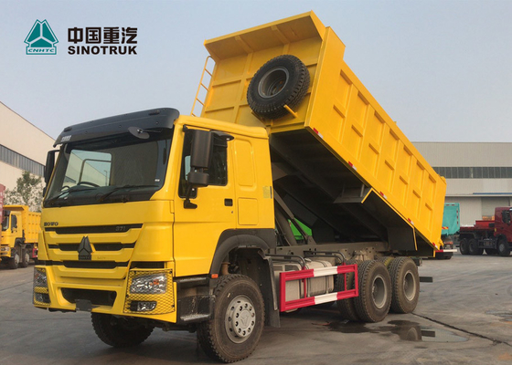 Feuille de haute résistance résistante 6 x 4 de camion à la benne basculante 20CBM de SINOTRUK HOWO 371
