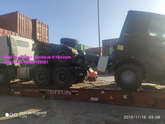 roues de Sinotruk HowoA7 10 de camion de tracteur d'entraînement de main gauche de camion du moteur 420hp