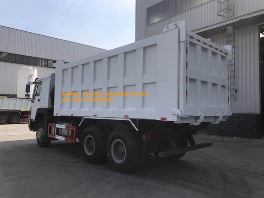 Le sino Howo camion à benne basculante d'Euro4 381hp 20M3 6x4 de levage avant 10 roule à faible bruit