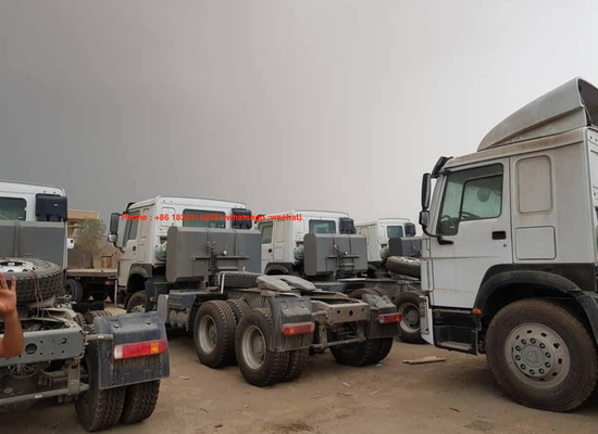 camion de tracteur des roues Euro2 Howo de 371hp 420hp 6x4 10