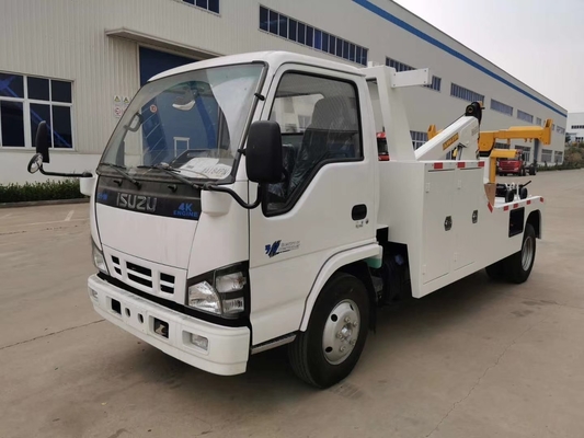 ISUZU 5 tonnes de naufrageur de délivrance légère de Tow Truck For City Road avec l'efficacité d'opération élevée de boîte de vitesse manuelle