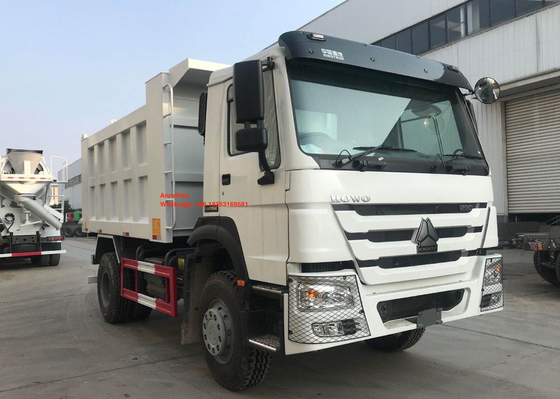 Camion à la benne basculante 4x2 de Sinotruk Howo 7 avec le conteneur RHD LHD de la décharge 15M3
