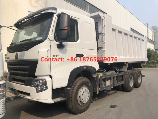 Camion à benne basculante résistant du gazole 450hp de la cabine HW76