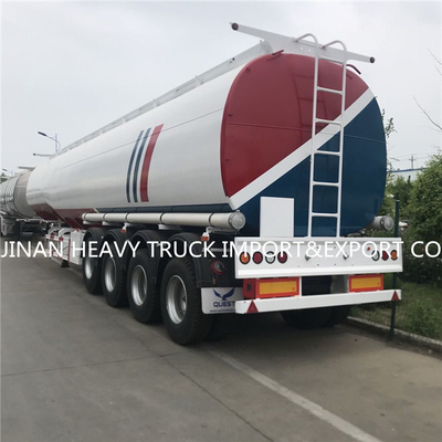 3 axes 45000 50000 litres semi de remorques résistantes huilent le bateau-citerne de gazole