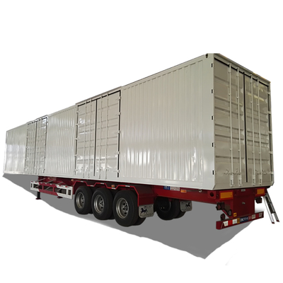 3 essieux 12 roues conteneur 50 tonnes camion lourd semi-remorque
