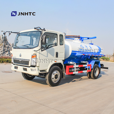 SINO HOWO 4x2 6 bande le petit camion 3000L 5000L 6000L d'aspiration d'eaux d'égout de vide