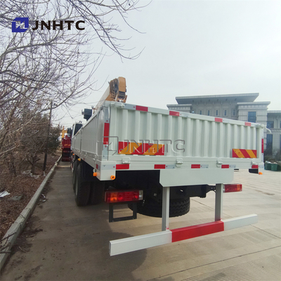 SHACMAN Lorry Truck Mounted Knuckle Boom tend le cou 10 tonnes