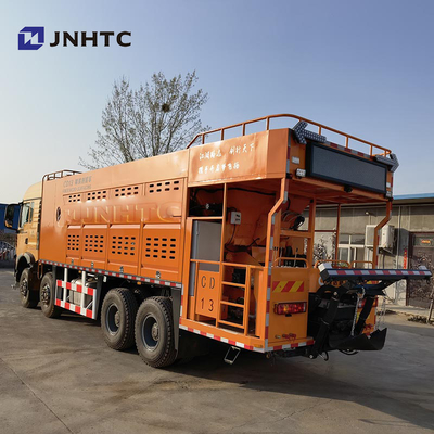 Camion HOWO 8x4 A7 H5 de cachetage de boue de fibre d'entretien des routes