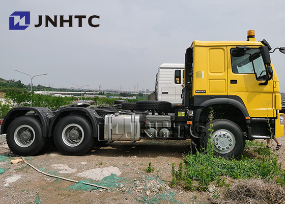 371HP Sinotruk HOWO 6X4 Tipper Truck Yellow 25 tonnes