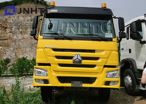 371HP Sinotruk HOWO 6X4 Tipper Truck Yellow 25 tonnes