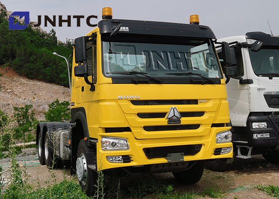 371HP Sinotruk HOWO 6X4 Tipper Truck Yellow 25 tonnes