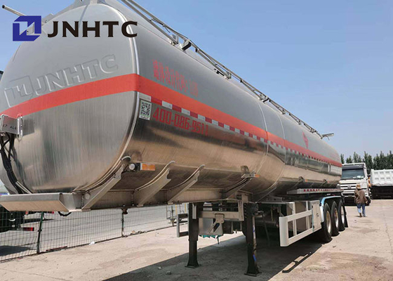 Axes en aluminium Q235 Q345 de la remorque 3 de pétrolier 45000L
