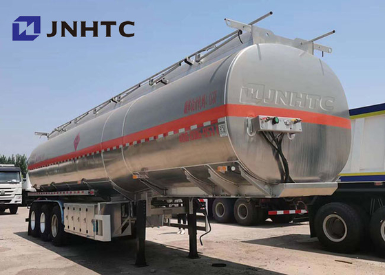 Axes en aluminium Q235 Q345 de la remorque 3 de pétrolier 45000L