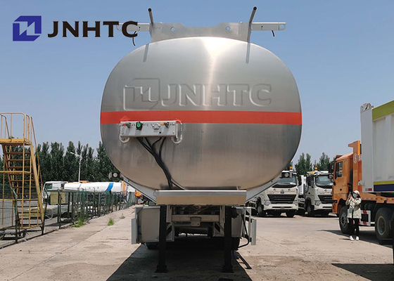 Axes en aluminium Q235 Q345 de la remorque 3 de pétrolier 45000L