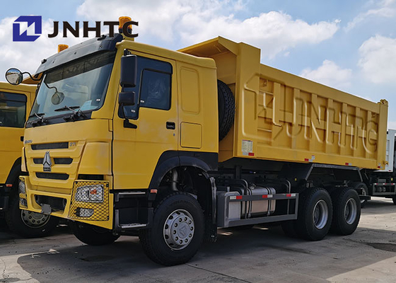 Double camion à benne basculante de Camion des axes 371hp 20 CBM Volquete 25 tonnes de 6x4