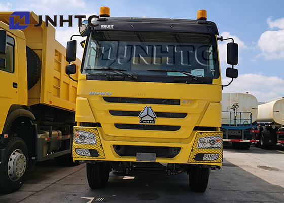 Double camion à benne basculante de Camion des axes 371hp 20 CBM Volquete 25 tonnes de 6x4