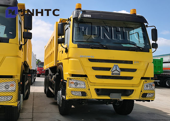 Double camion à benne basculante de Camion des axes 371hp 20 CBM Volquete 25 tonnes de 6x4