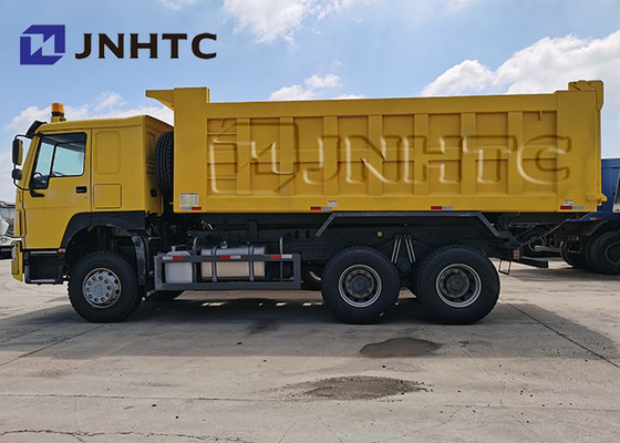 Double camion à benne basculante de Camion des axes 371hp 20 CBM Volquete 25 tonnes de 6x4