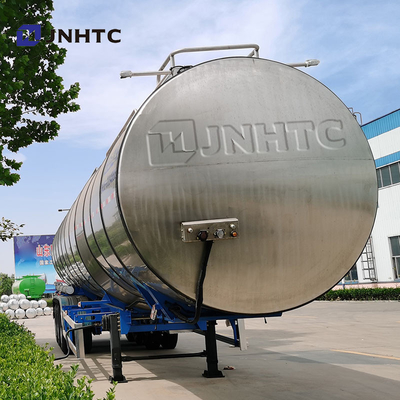 Semi-remorque 45000L 50000Liters de réservoir de pétrole de l'eau d'essence brute de 3 axes