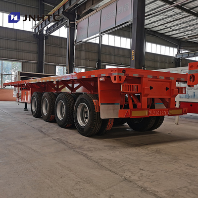 3 essieux 4 essieux 30t 40t à plat conteneur de lit plat semi-remorque pour l'Afrique