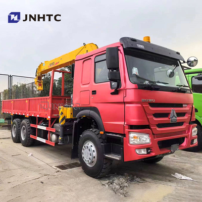 Sinotruk HOWO 6x4 camion à grue à bras droit 10 roues 340 chevaux 10 tonnes