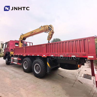 Sinotruk HOWO 6x4 camion à grue à bras droit 10 roues 340 chevaux 10 tonnes