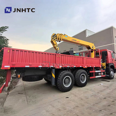 Sinotruk HOWO 6x4 camion à grue à bras droit 10 roues 340 chevaux 10 tonnes