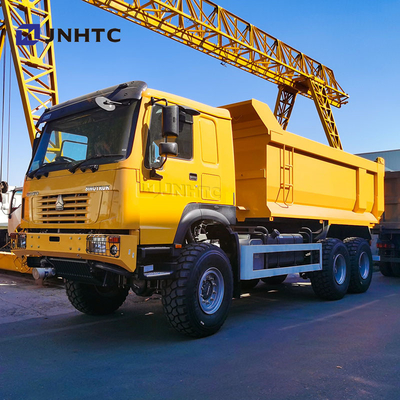 Type de carburant diesel Sinotruk Howo camion à traction intégrale 6x6 380 chevaux camion de décharge