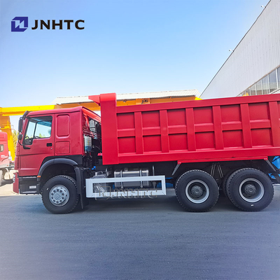 Camion à décharge de charge lourde de levage moyen 6X4 340HP Camion à bascule 10 roues à gauche