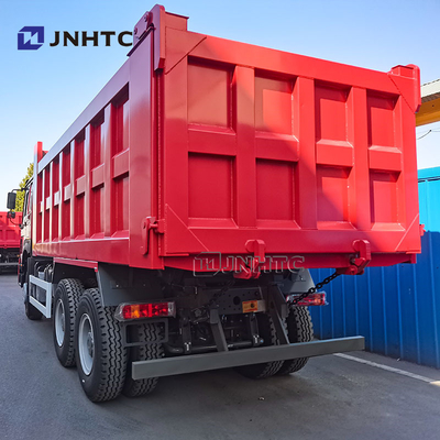 Camion à décharge de charge lourde de levage moyen 6X4 340HP Camion à bascule 10 roues à gauche