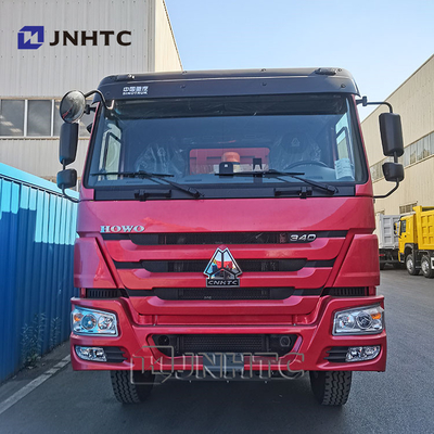 Camion à décharge de charge lourde de levage moyen 6X4 340HP Camion à bascule 10 roues à gauche