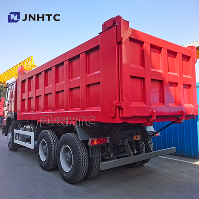 Camion à décharge de charge lourde de levage moyen 6X4 340HP Camion à bascule 10 roues à gauche