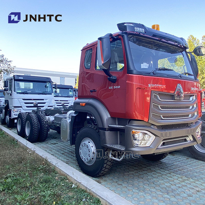 Howo NX chassis de camion à décharge lourde 6x4 380 ch ch chassis de camion à bascule à 10 roues