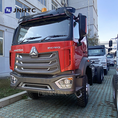 Howo NX chassis de camion à décharge lourde 6x4 380 ch ch chassis de camion à bascule à 10 roues