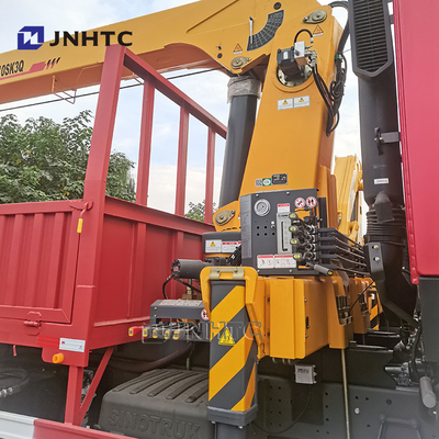 Howo 6x4 camion à grue à bras droit 10 roues 340 chevaux