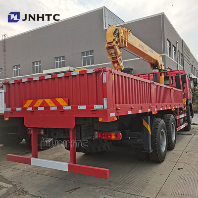 Howo 6x4 camion à grue à bras droit 10 roues 340 chevaux